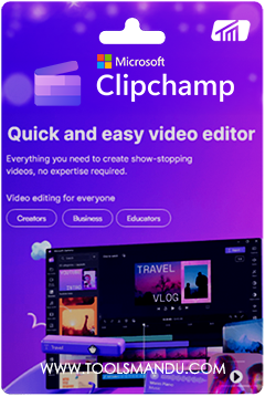 Microsoft Clipchamp Video Editor